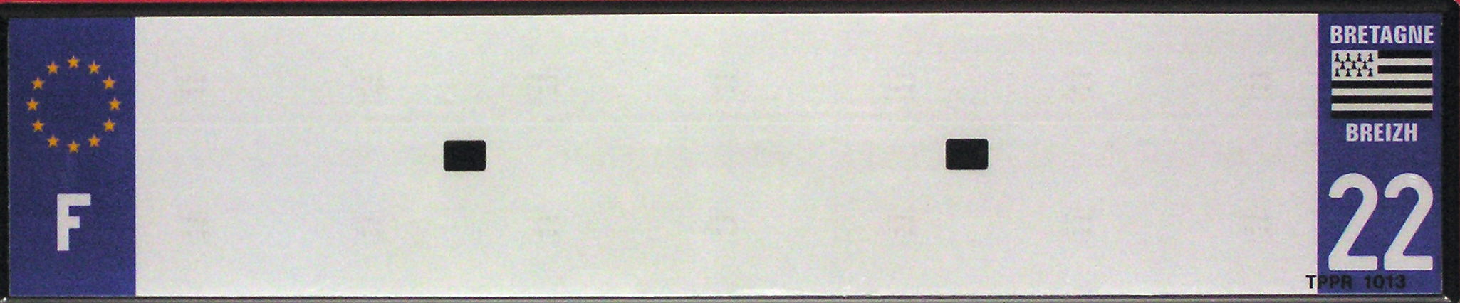 Plaque immatriculation Dpartement 22  Bretagne