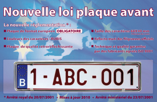 POSTER PUBLICITAIRE EN FRANCAIS